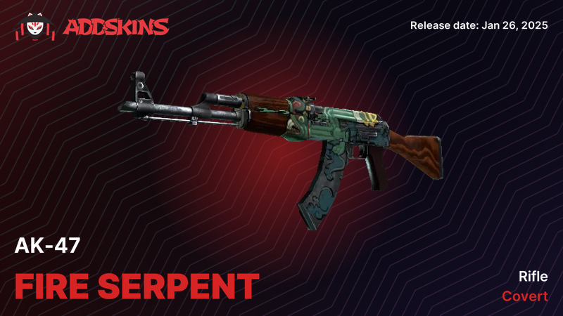 AK-47 Fire Serpent AK-47 Fire Serpent