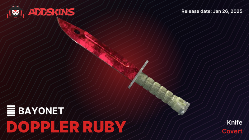 ★ Bayonet Doppler Ruby ★ Bayonet Doppler Ruby