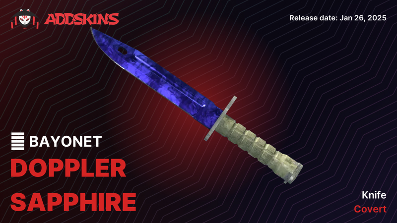 ★ Bayonet Doppler Sapphire ★ Bayonet Doppler Sapphire
