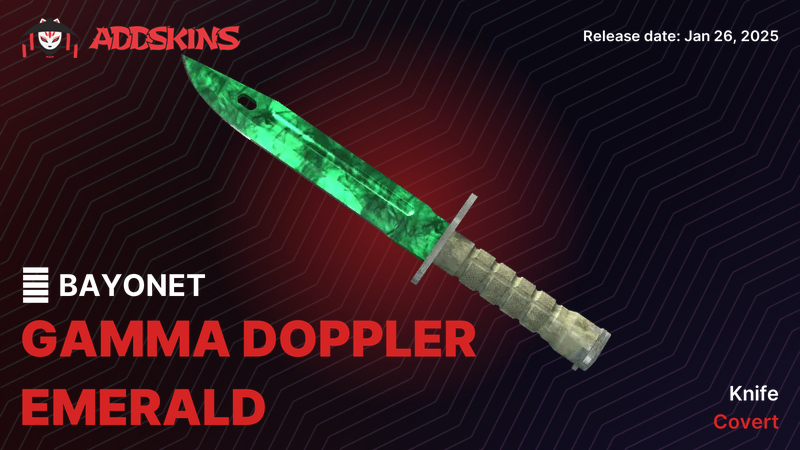 ★ Bayonet Gamma Doppler Emerald ★ Bayonet Gamma Doppler Emerald