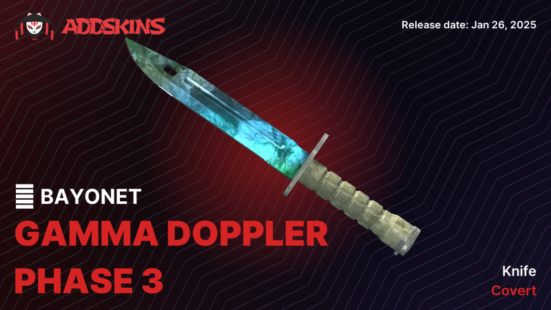 ★ Bayonet Gamma Doppler Phase 3 ★ Bayonet Gamma Doppler Phase 3