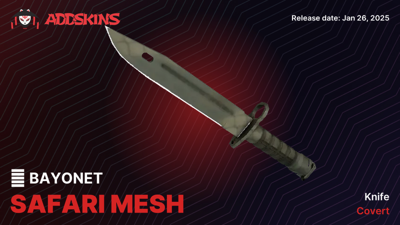 ★ Bayonet Safari Mesh ★ Bayonet Safari Mesh