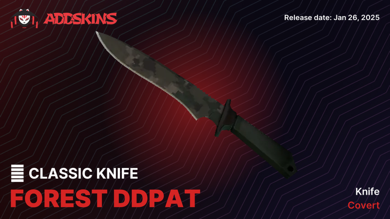 ★ Classic Knife Forest DDPAT ★ Classic Knife Forest DDPAT