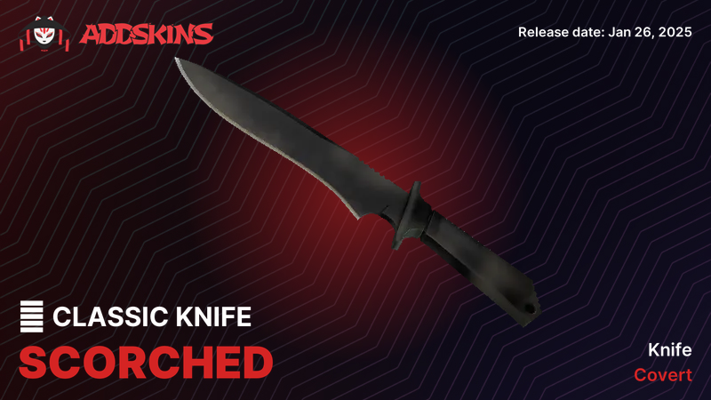★ Classic Knife Scorched ★ Classic Knife Scorched