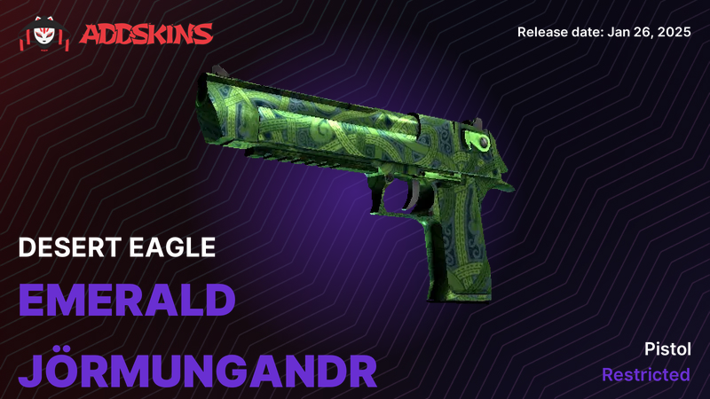 Desert Eagle Emerald Jörmungandr Desert Eagle Emerald Jörmungandr