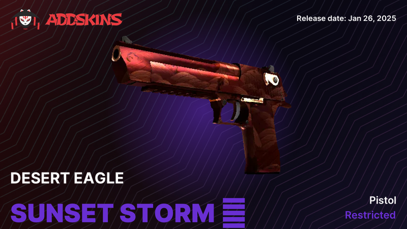 Desert Eagle Sunset Storm 壱 Desert Eagle Sunset Storm 壱