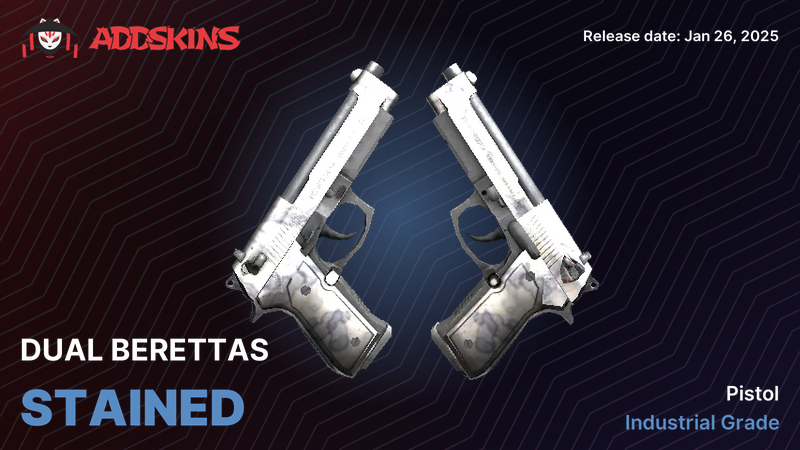 Dual Berettas Stained Dual Berettas Stained