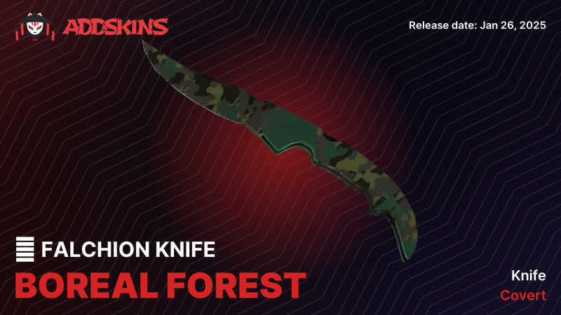 ★ Falchion Knife Boreal Forest ★ Falchion Knife Boreal Forest