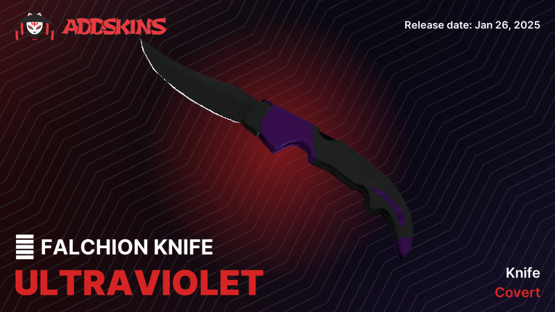 ★ Falchion Knife Ultraviolet ★ Falchion Knife Ultraviolet