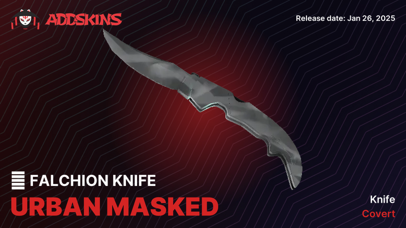 ★ Falchion Knife Urban Masked ★ Falchion Knife Urban Masked