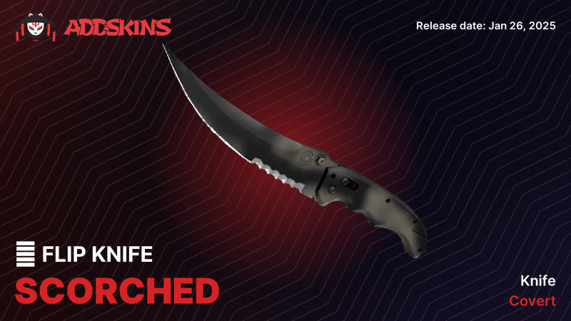 ★ Flip Knife Scorched ★ Flip Knife Scorched