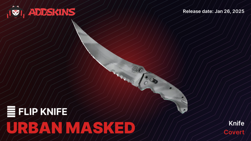 ★ Flip Knife Urban Masked ★ Flip Knife Urban Masked