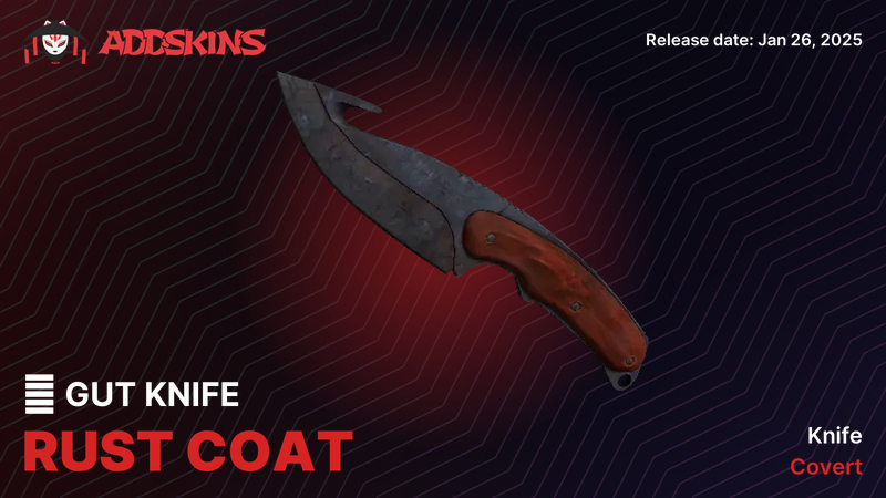 ★ Gut Knife Rust Coat ★ Gut Knife Rust Coat