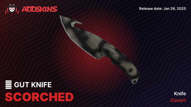 ★ Gut Knife Scorched ★ Gut Knife Scorched