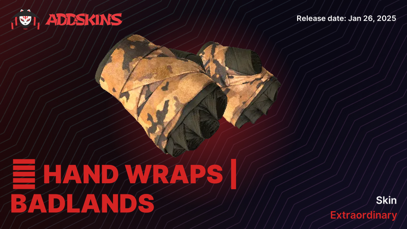 ★ Hand Wraps Badlands ★ Hand Wraps Badlands