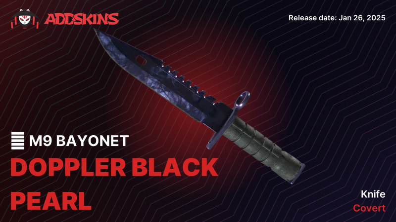 ★ M9 Bayonet Doppler Black Pearl ★ M9 Bayonet Doppler Black Pearl