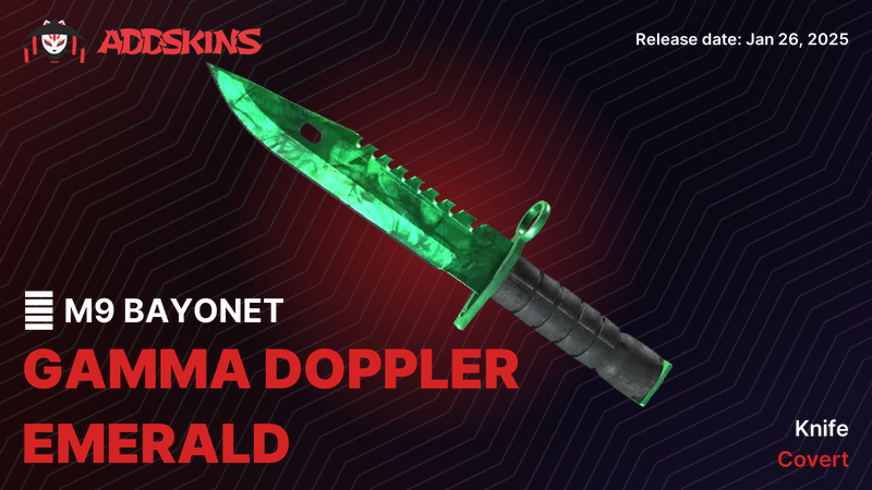 ★ M9 Bayonet Gamma Doppler Emerald ★ M9 Bayonet Gamma Doppler Emerald
