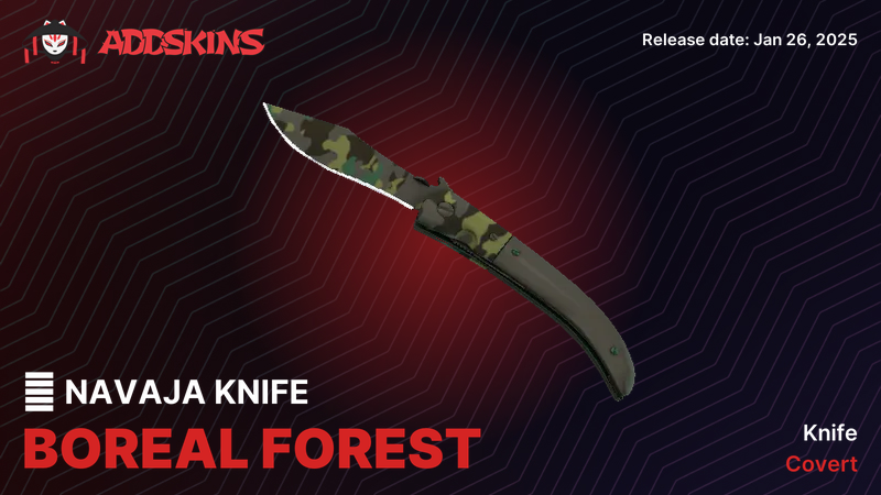 ★ Navaja Knife Boreal Forest ★ Navaja Knife Boreal Forest