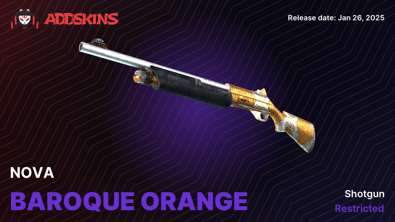Nova Baroque Orange Nova Baroque Orange