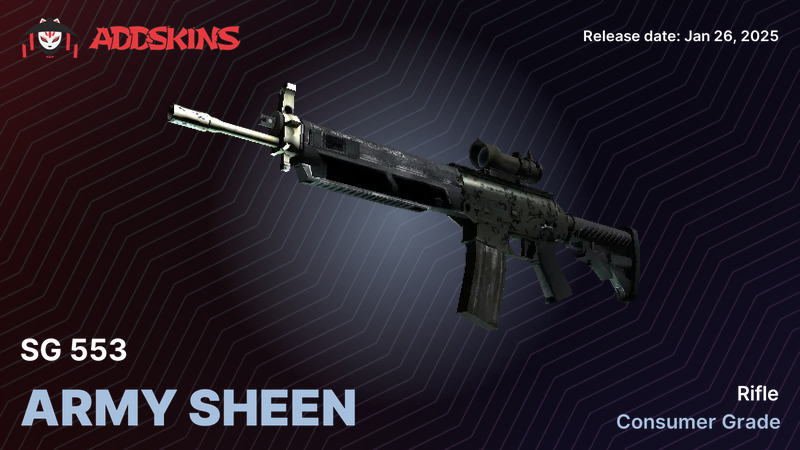 SG 553 Army Sheen SG 553 Army Sheen