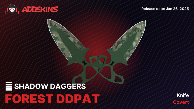 ★ Shadow Daggers Forest DDPAT ★ Shadow Daggers Forest DDPAT