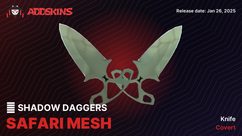 ★ Shadow Daggers Safari Mesh ★ Shadow Daggers Safari Mesh