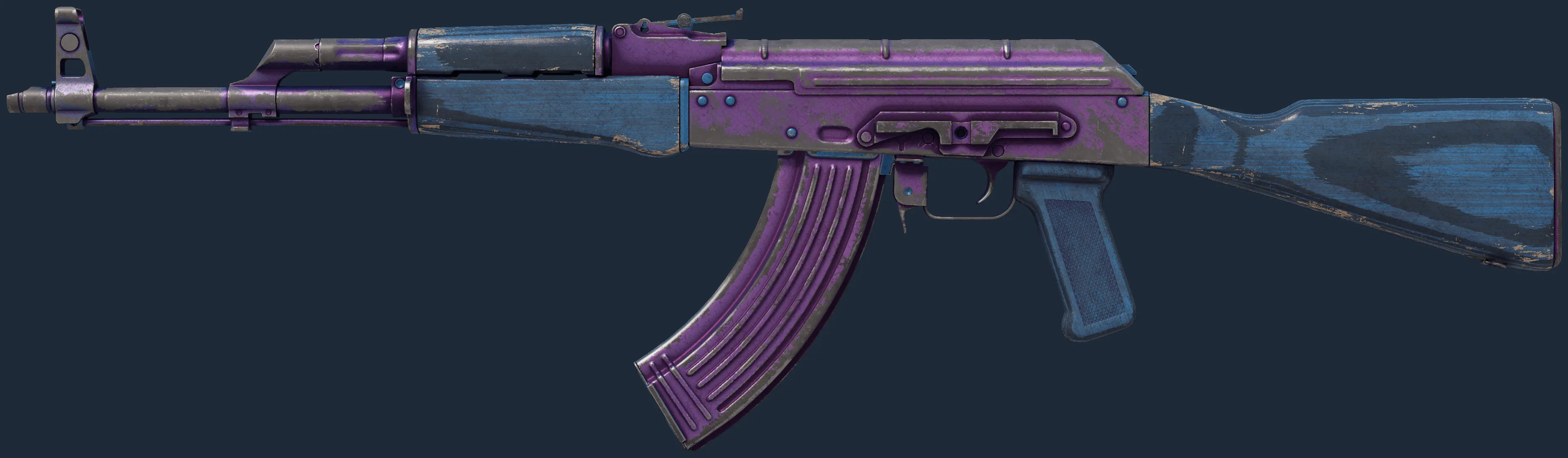 AK-47 | Midnight Laminate (Battle-Scarred)