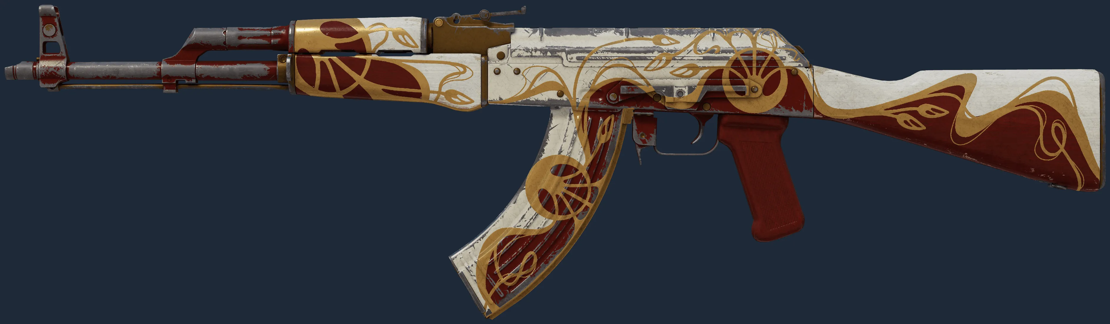 AK-47 | Nouveau Rouge (Well-Worn)