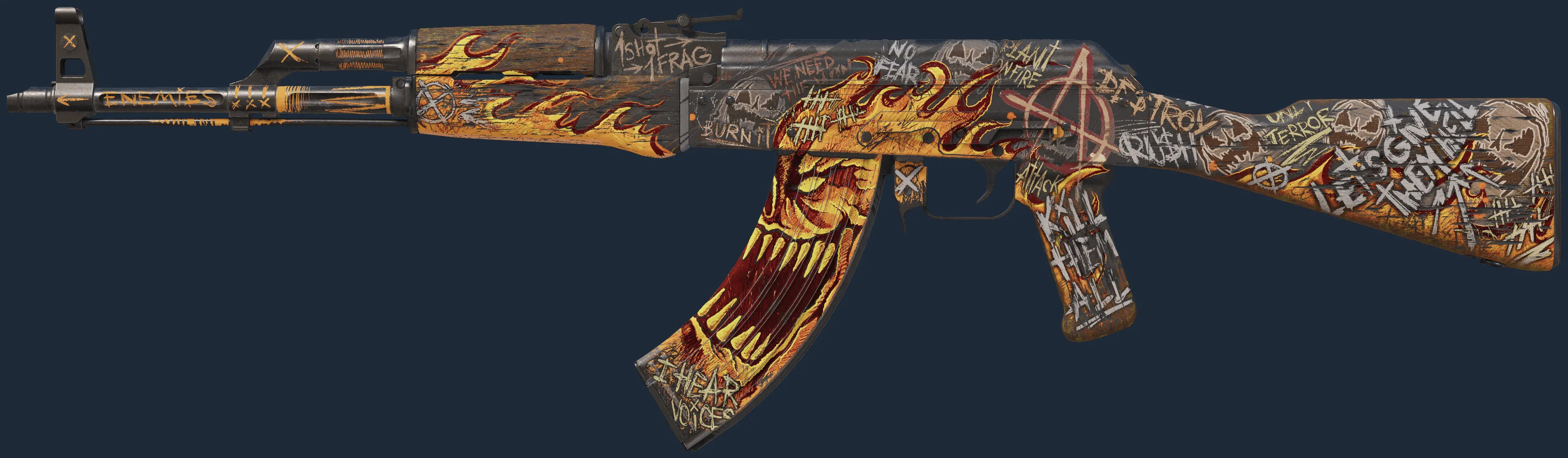 AK-47 | Searing Rage (Field-Tested)