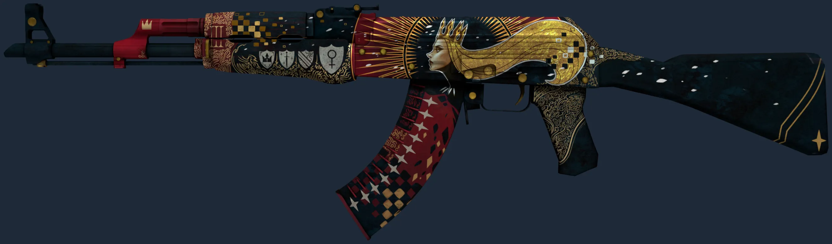 AK-47 | The Empress (Well-Worn)