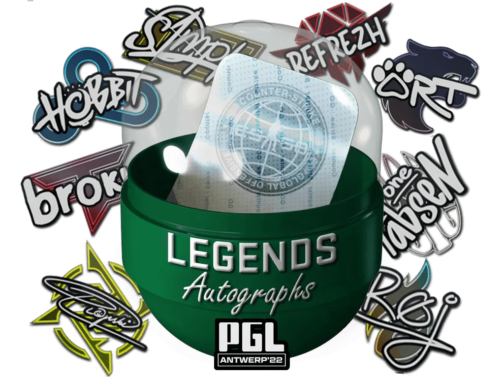 Antwerp 2022 Legends Autograph Capsule