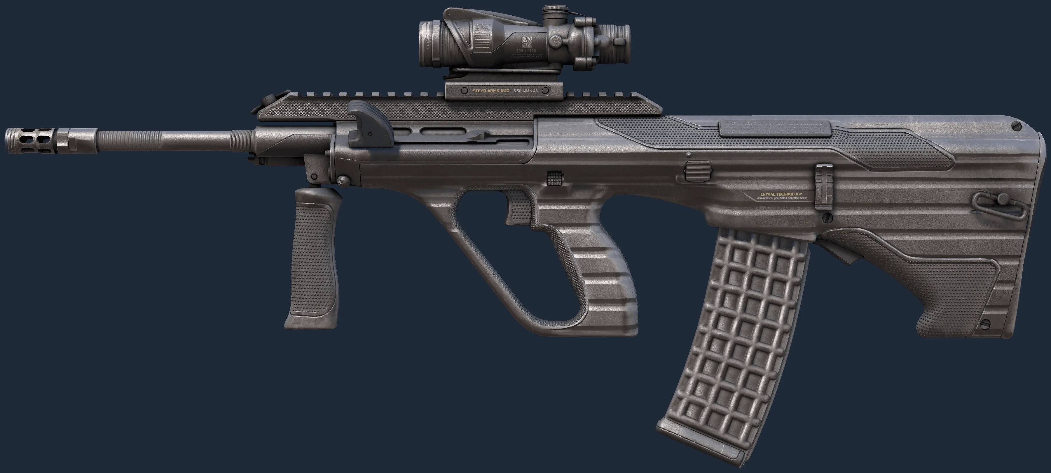 AUG | Steel Sentinel (Field-Tested)