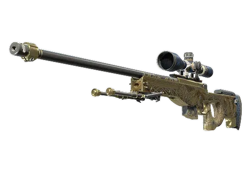 AWP | Queen's Gambit (Well-Worn)
