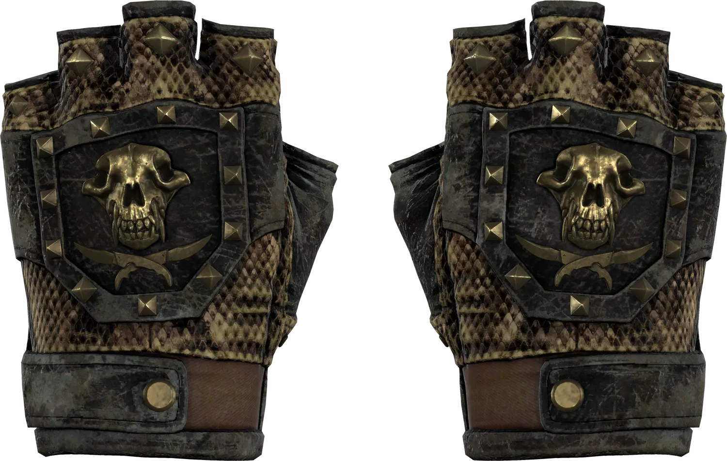 ★ Bloodhound Gloves | Snakebite (Battle-Scarred)