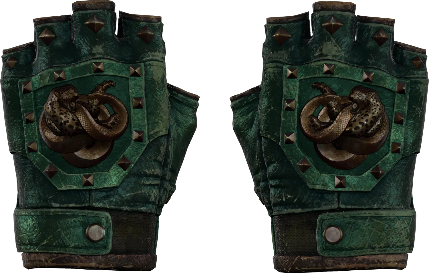 ★ Broken Fang Gloves | Jade (Well-Worn)