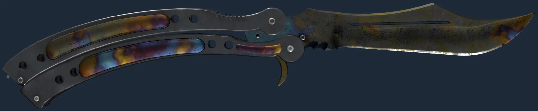★ Butterfly Knife | Case Hardened (Field-Tested)