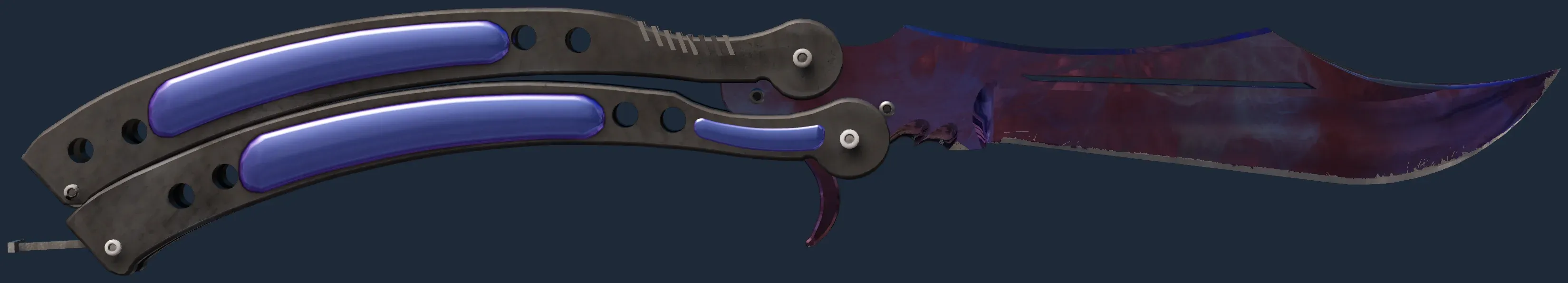 ★ Butterfly Knife | Doppler Black Pearl (Minimal Wear)