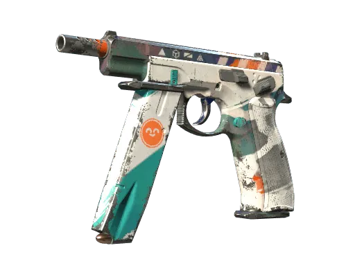 CZ75-Auto | Slalom (Well-Worn)
