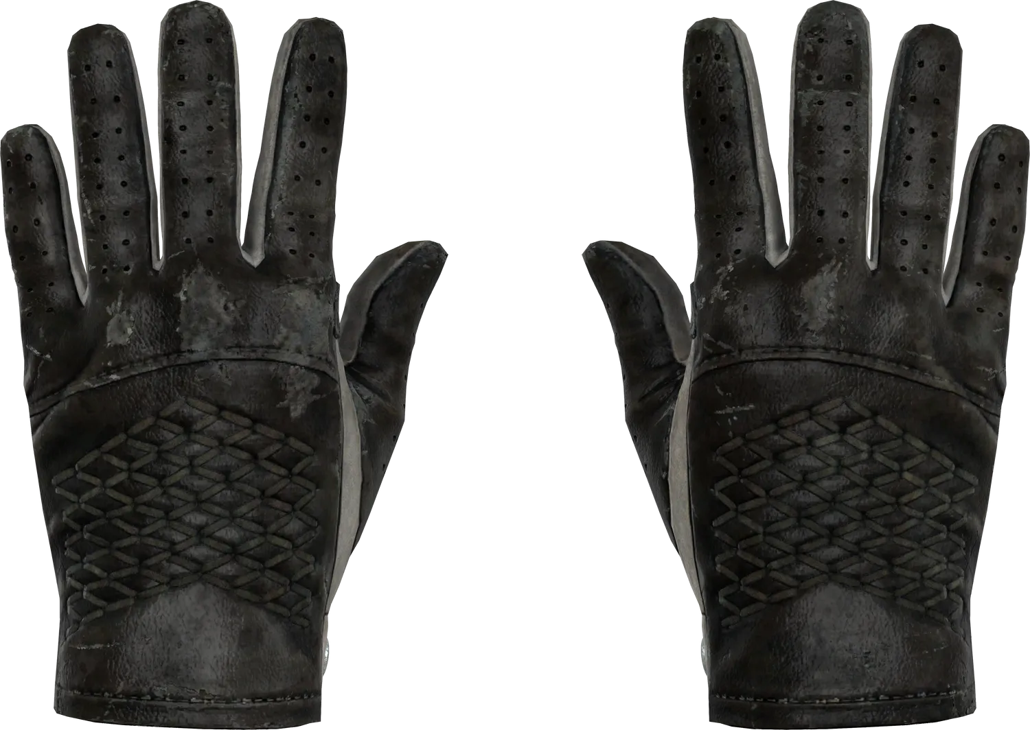 ★ Driver Gloves | Black Tie (Well-Worn)