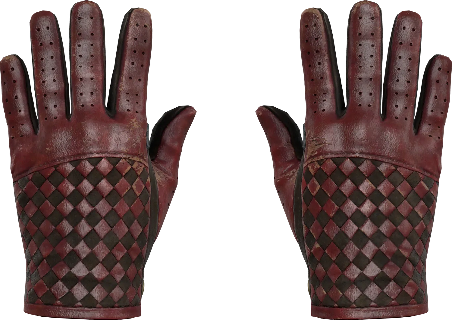★ Driver Gloves | Crimson Weave (Well-Worn)