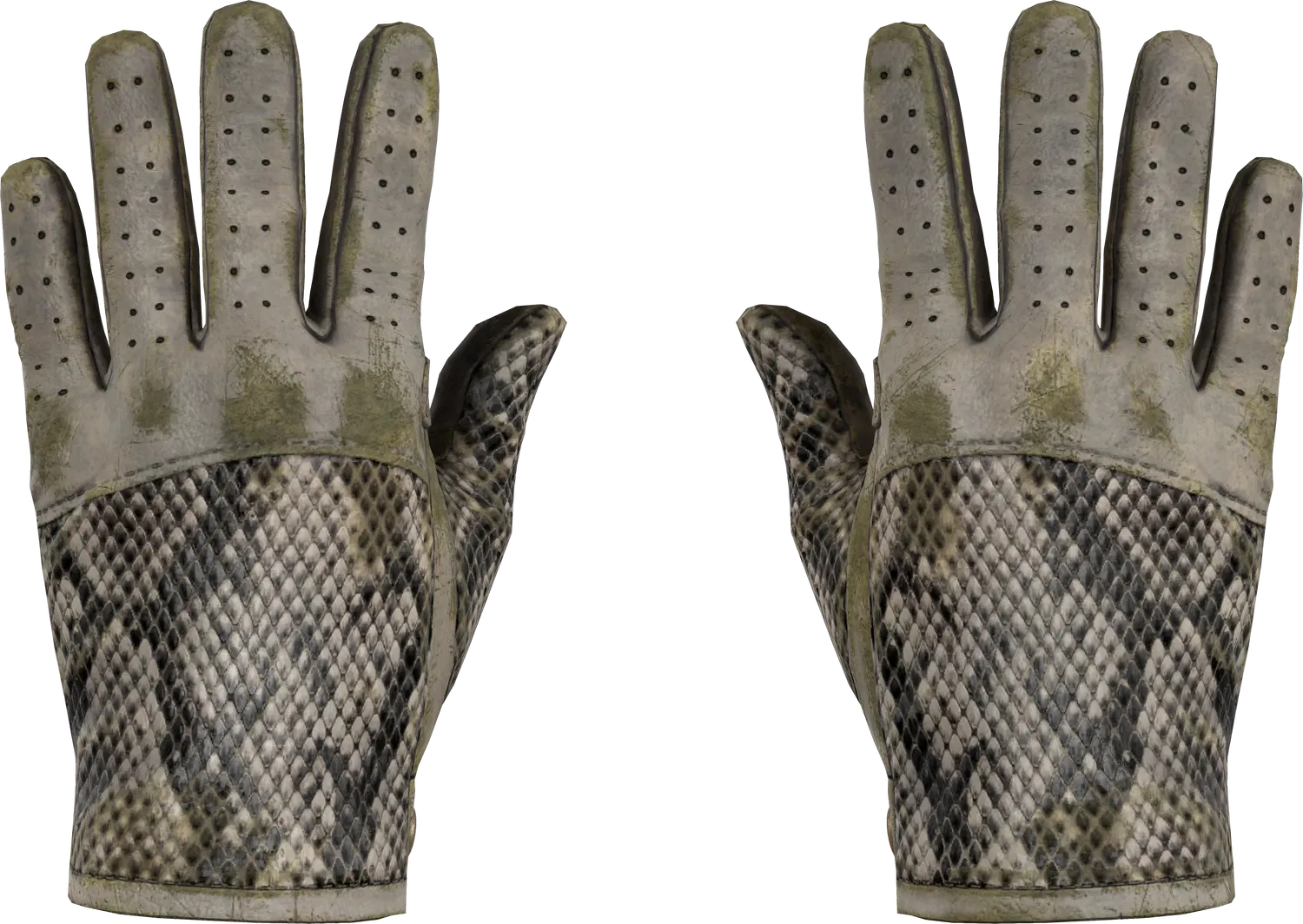 ★ Driver Gloves | King Snake (Battle-Scarred)