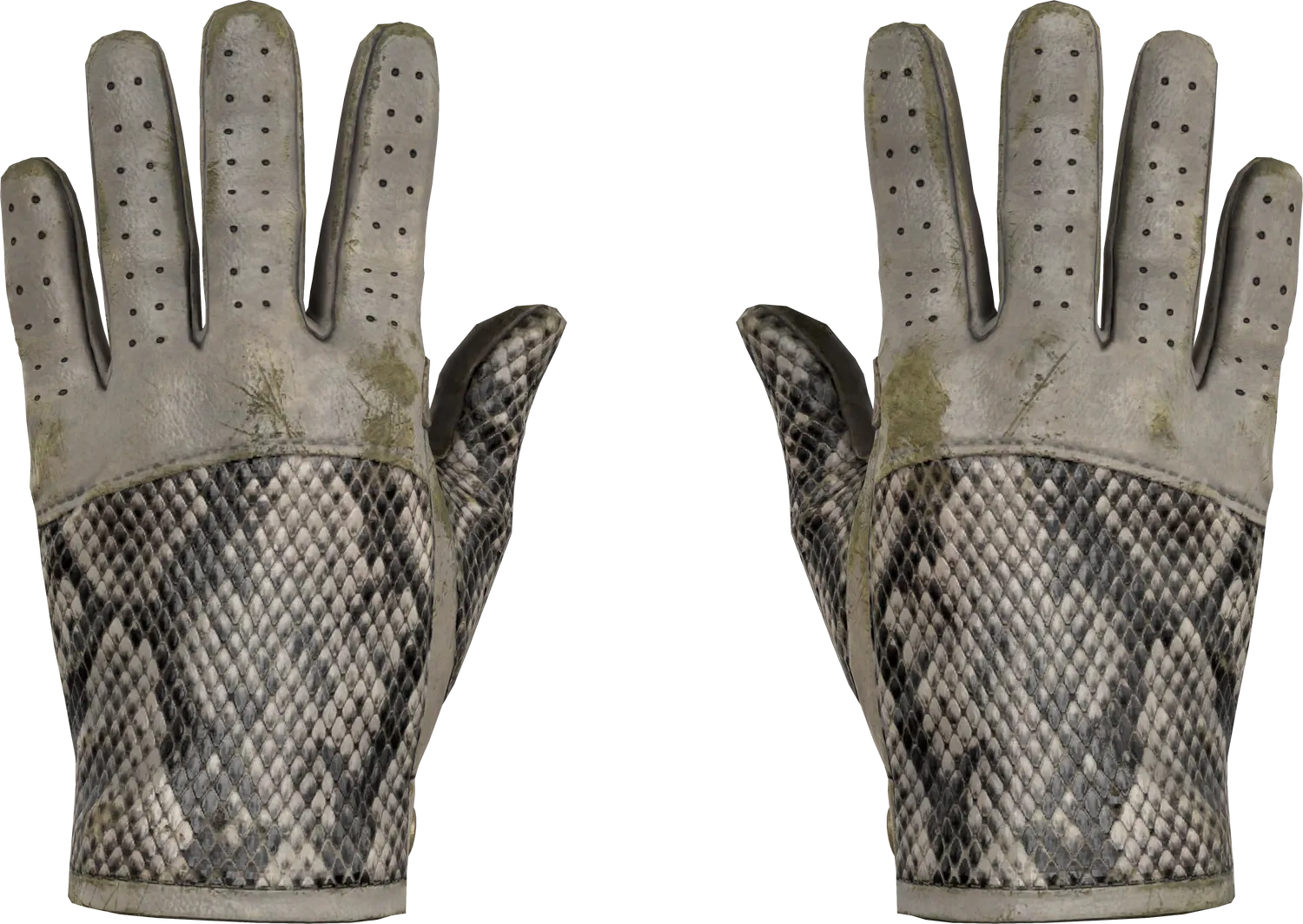 ★ Driver Gloves | King Snake (Well-Worn)