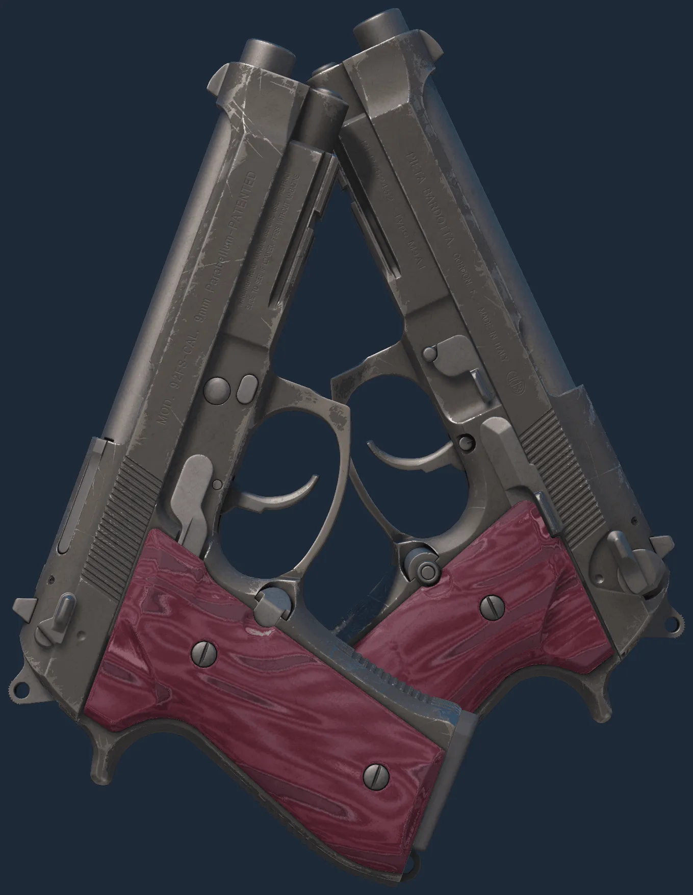 Dual Berettas | BorDeux (Field-Tested)