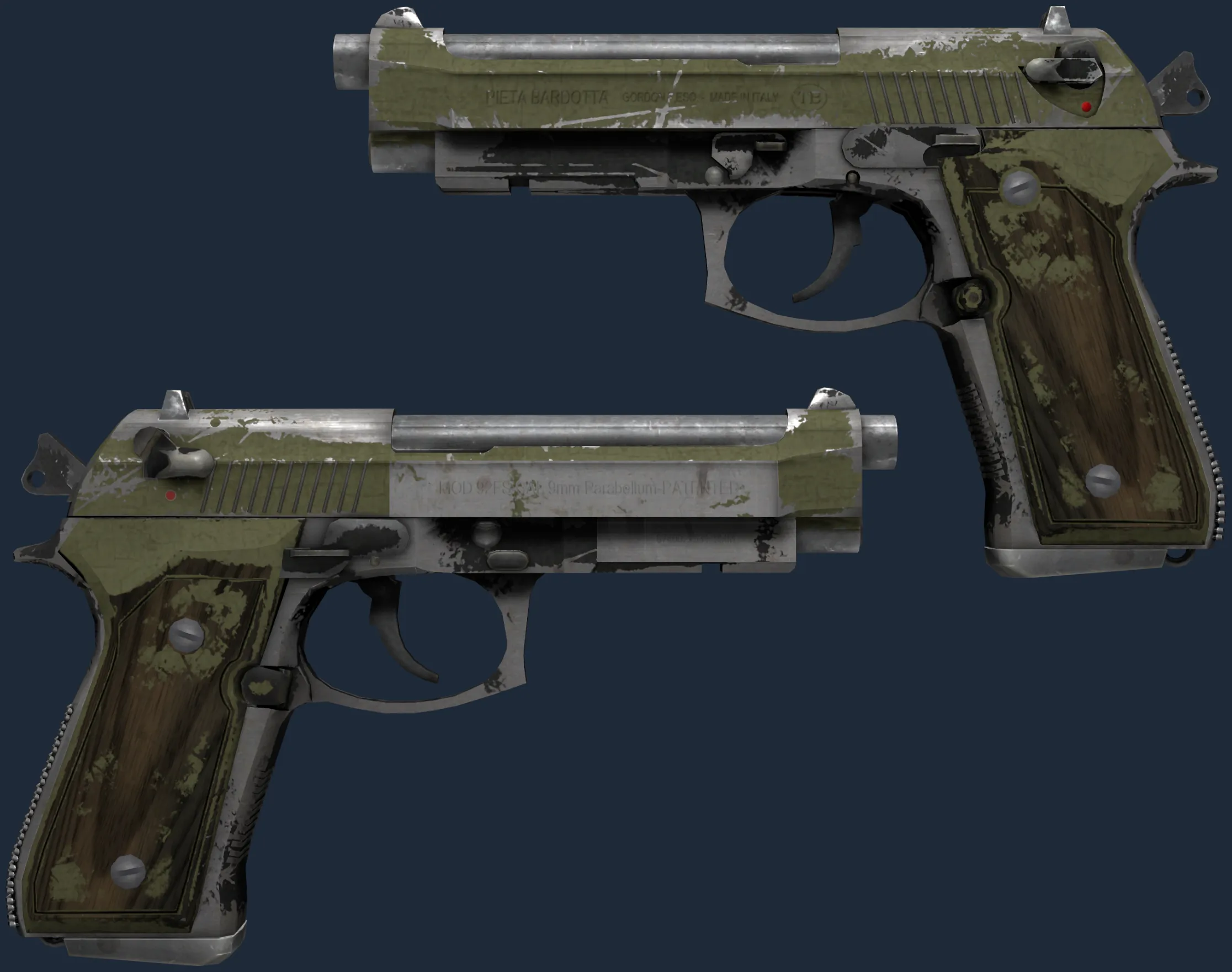Dual Berettas | Colony (Battle-Scarred)