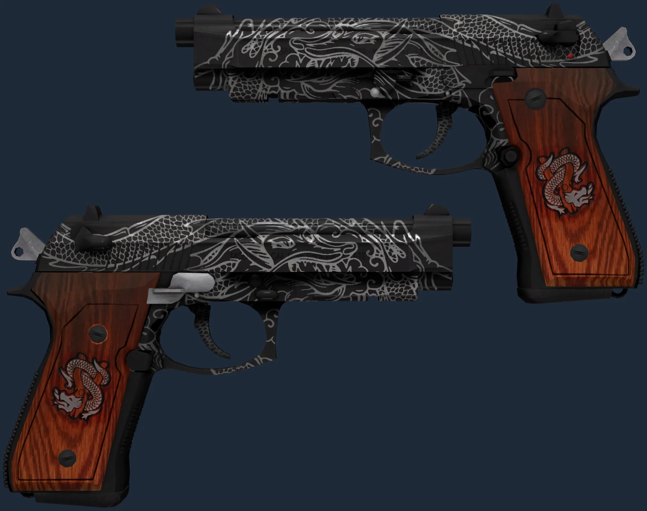 Dual Berettas | Dualing Dragons (Minimal Wear)