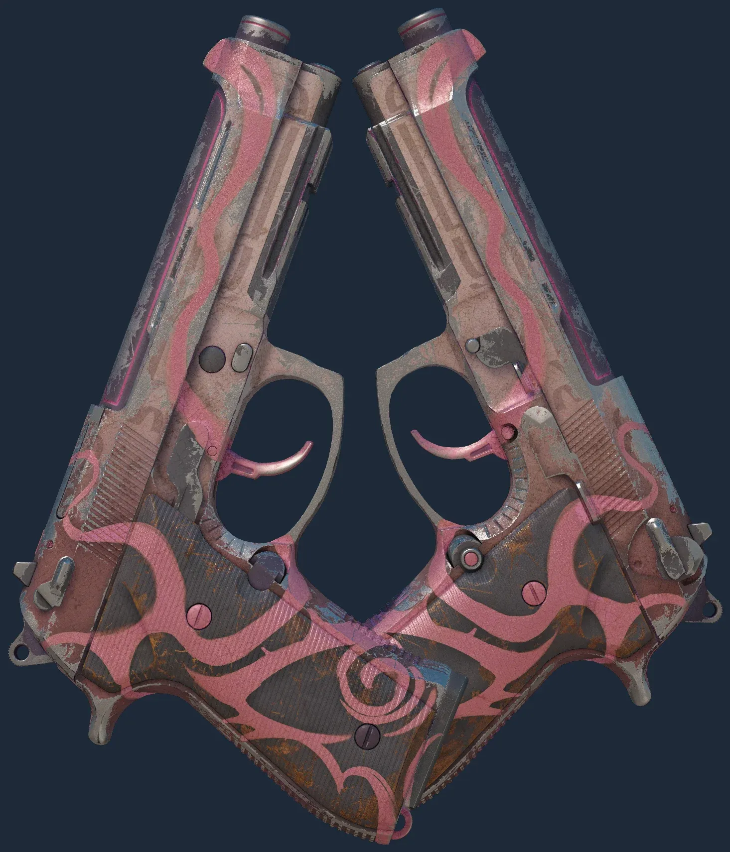 Dual Berettas | Mystic Conjunction (Battle-Scarred) Dual Berettas | Mystic Conjunction (Battle-Scarred)