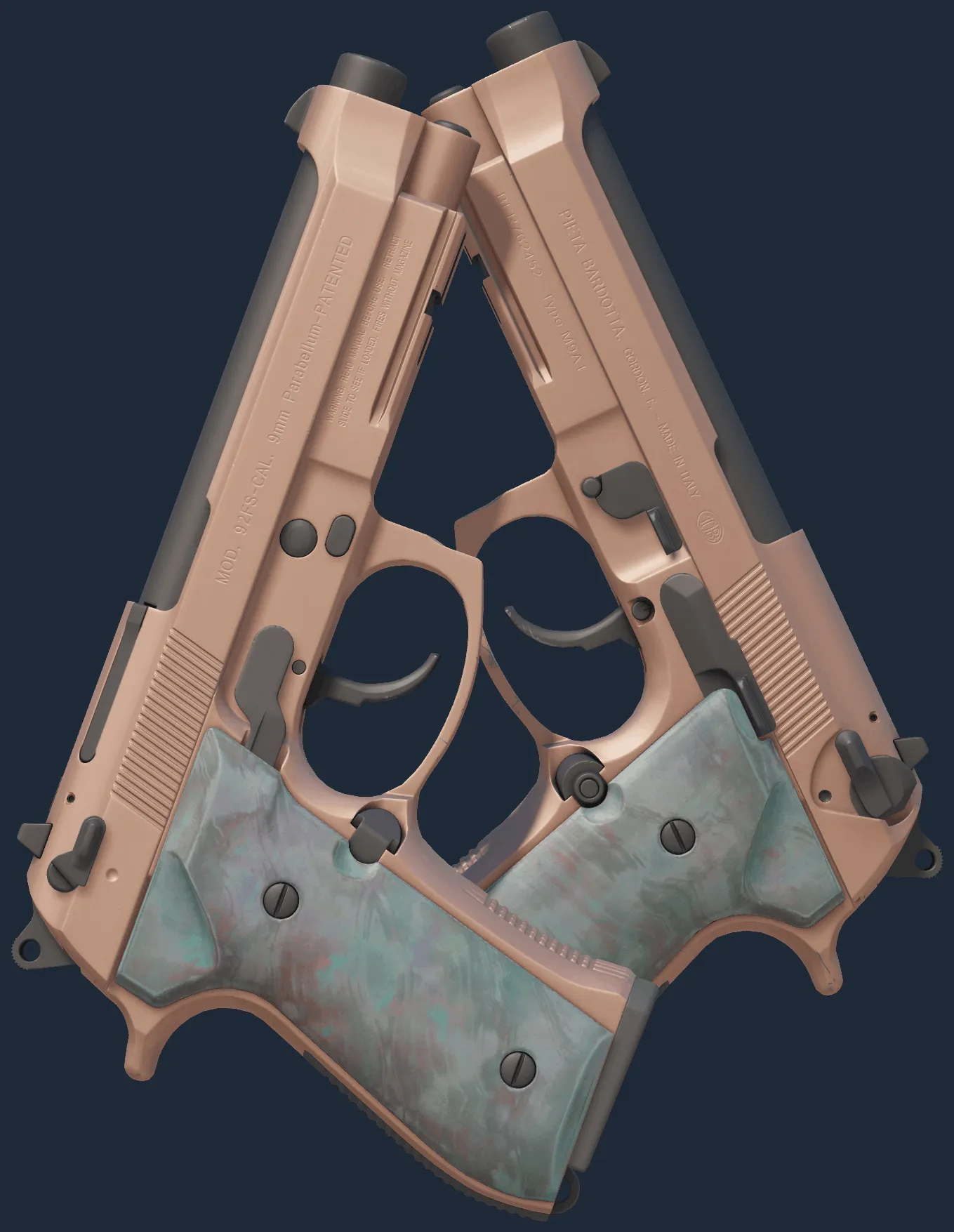 Dual Berettas | Rose Nacre (Factory New)
