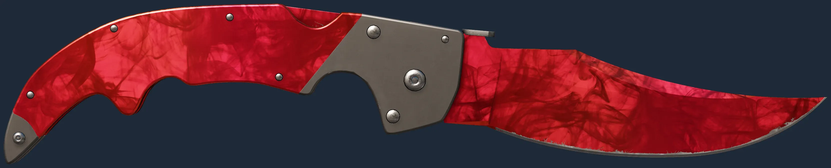 ★ Falchion Knife | Doppler Ruby (Minimal Wear)