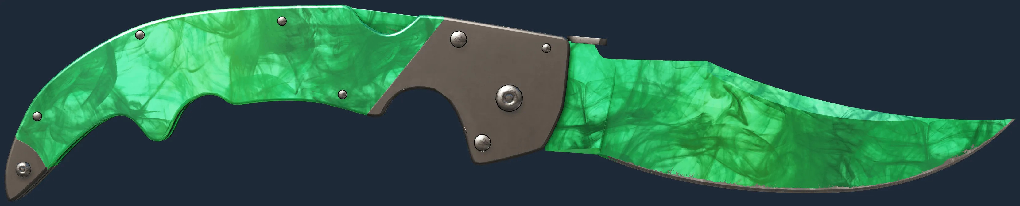 ★ Falchion Knife | Gamma Doppler Emerald (Minimal Wear)