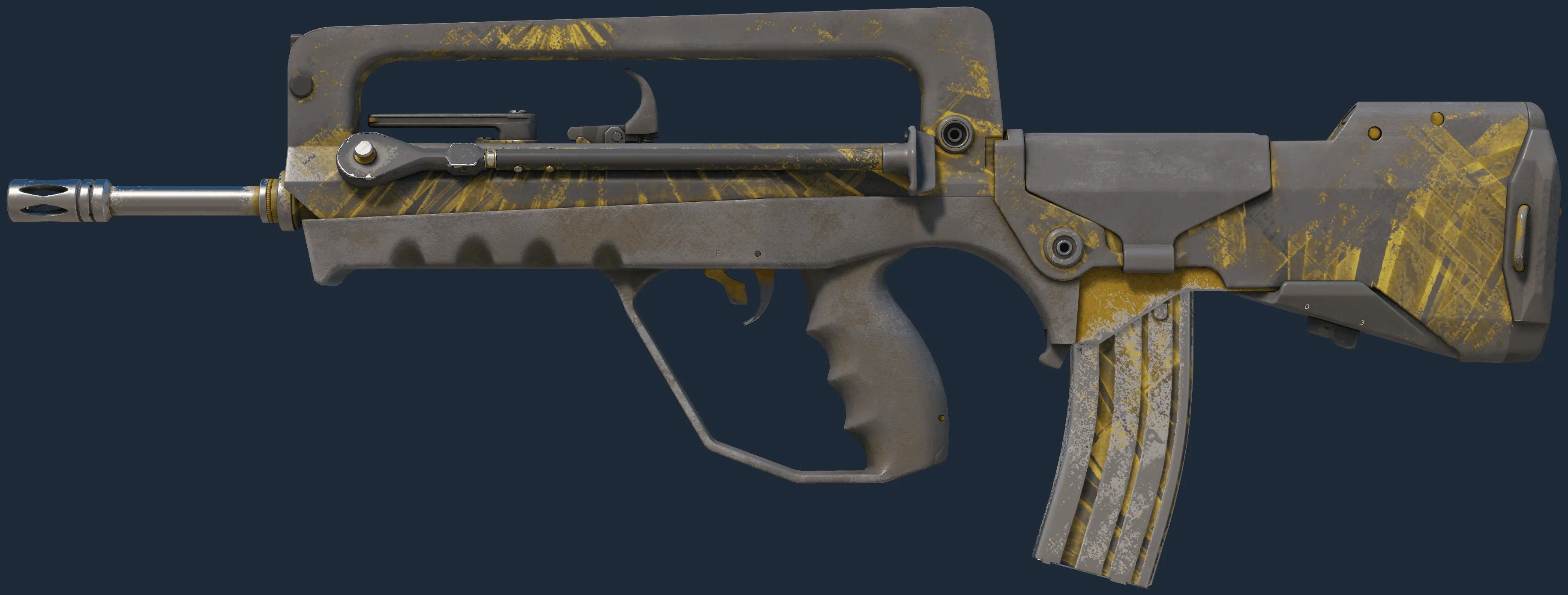 FAMAS | Byproduct (Battle-Scarred)